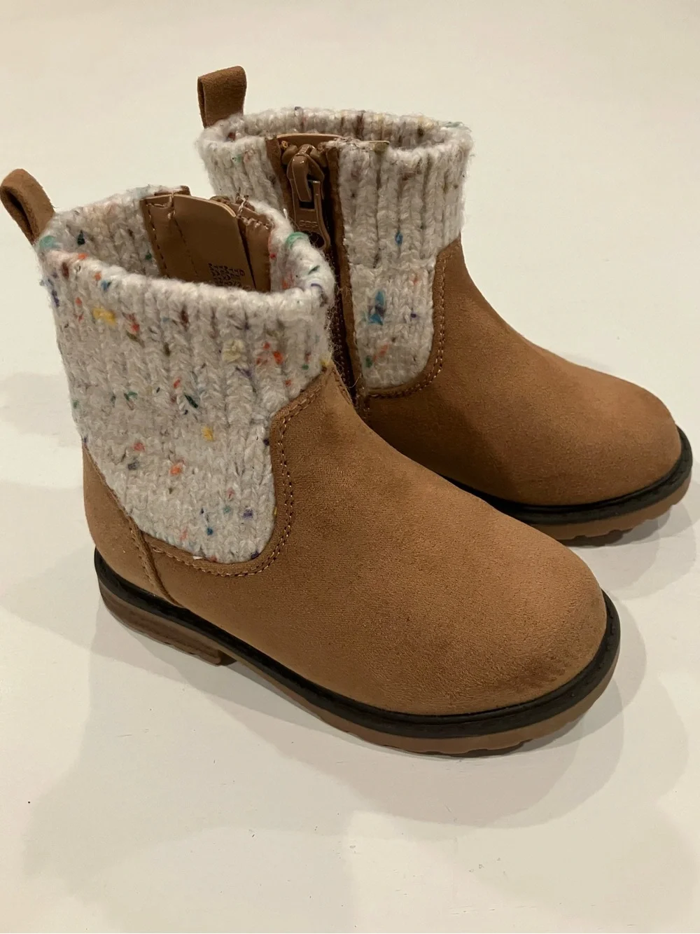Cat & Jack | Kids Suede Boot with Knit Cuff